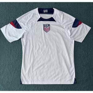Team USA 2022 World Cup Home Soccer Jersey White Men's - Size XL (Slim Fit)